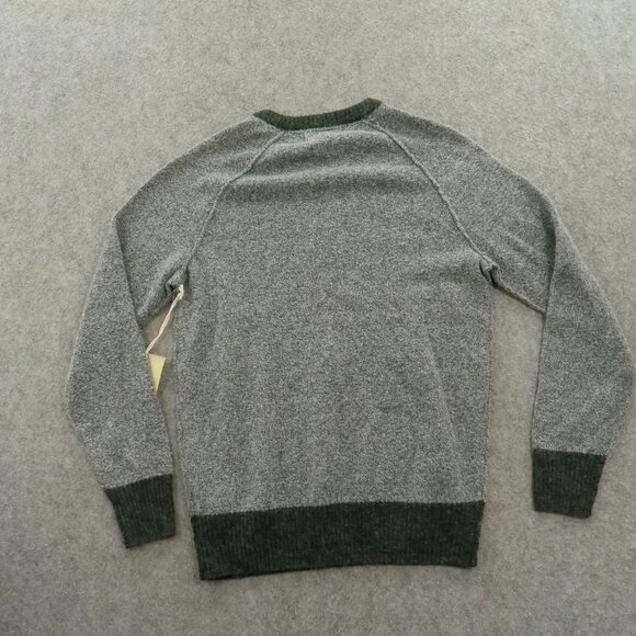 Frederik Anderson Copenhagen Small Gray Knit Pullover Long Sleeve Crew Neck New - Picture 2 of 15